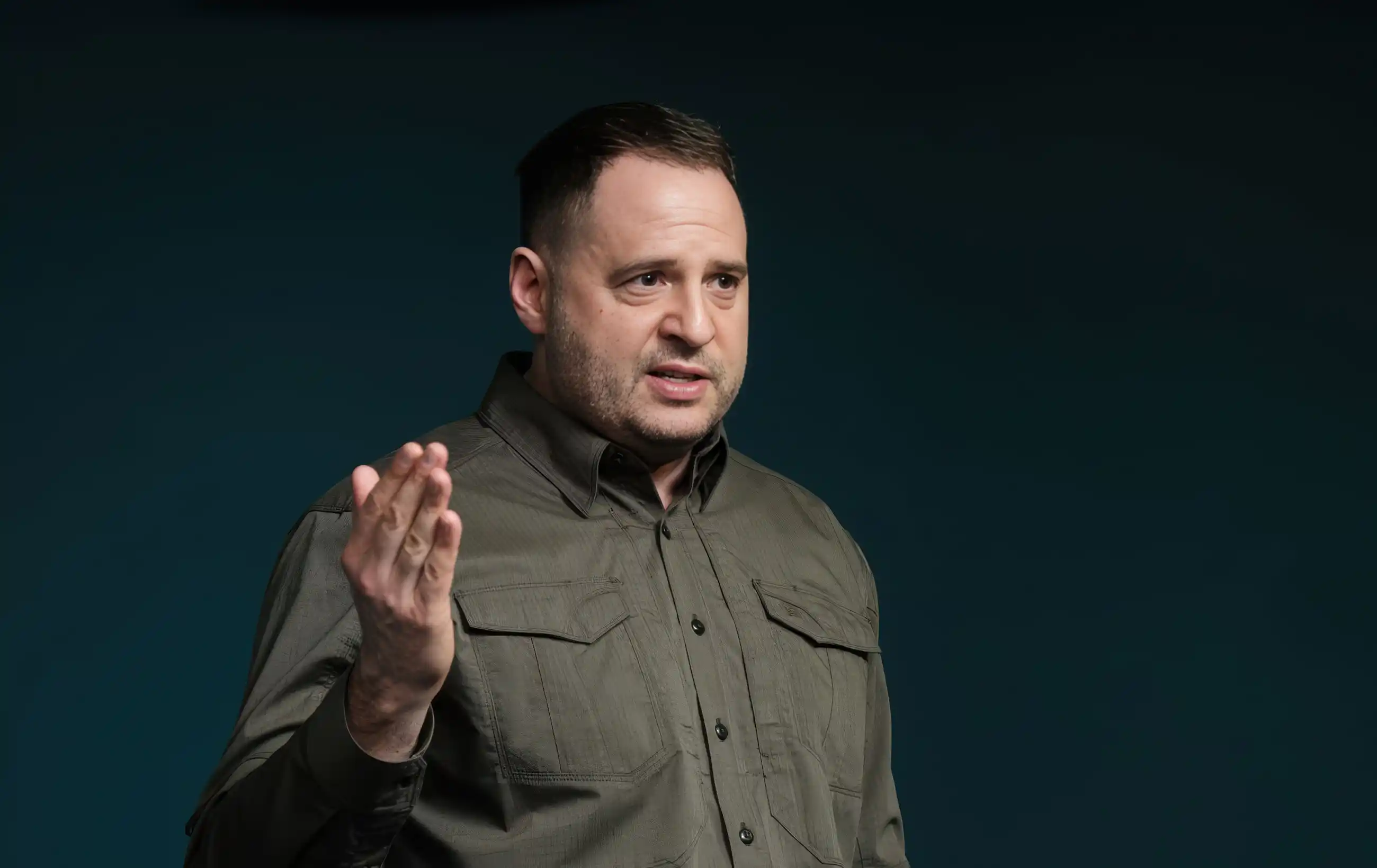 Yermak told NY Post he intends to go to the frontline image